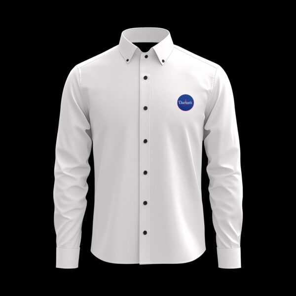 Darlun’s Premium Long Sleeve White Shirt – For Him & Her