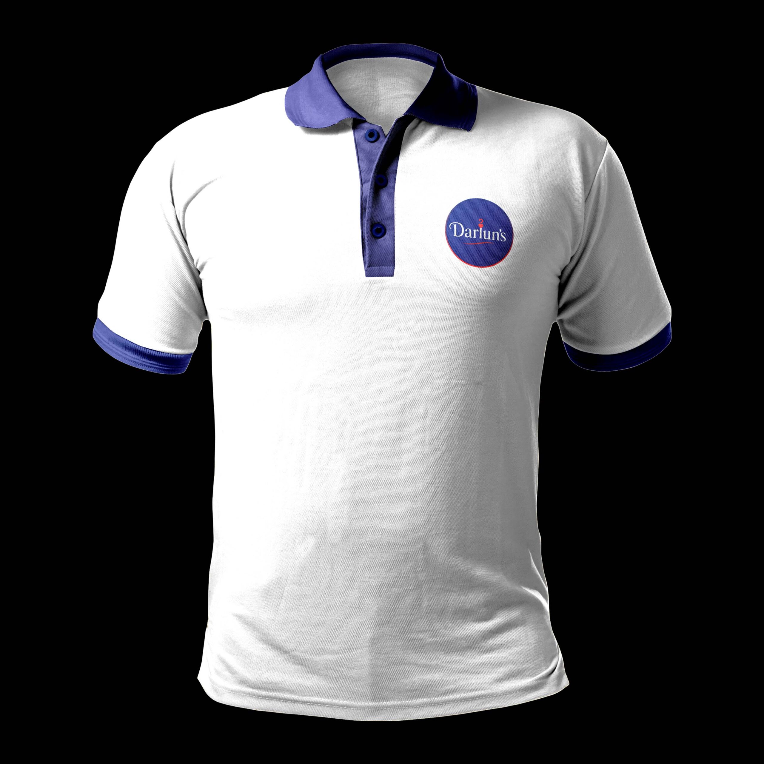 Two-Tone Darlun’s T-Shirt – Blue & White Edition